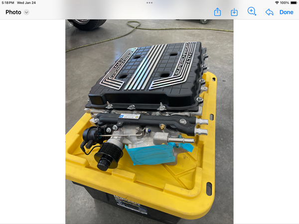 LT1 / LT4 Supercharger off GM LT4 crate engine