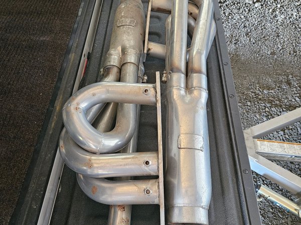 Dragster Headers With Mufflers Big Block Mopar  for Sale $600 