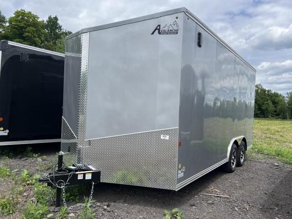 2024 Carmate 8.5x16 7K 7' Interior Avalanche Car Trailer