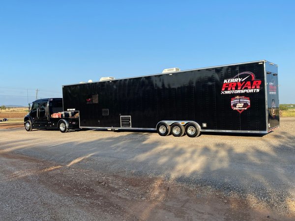 48' Performax Stacker Trailer with Living Quarters  for Sale $85,000 