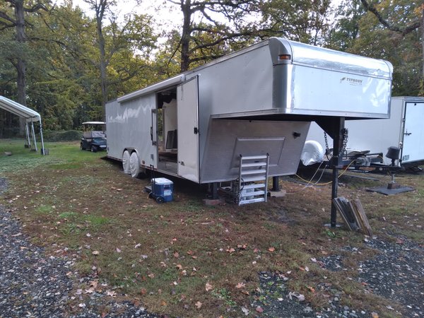 2012 32ft Hurricane  typhoon gooseneck enclosed trailer