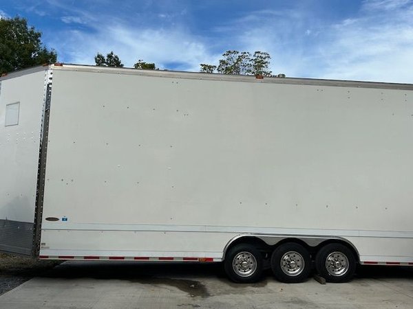 2009 Renegade 31ft Stacker Trailer with 4,000lb lift   for Sale $48,000 