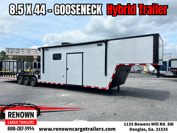 NEW! 8.5x44' BLACKOUT Hybrid Gooseneck Trailer   for Sale $35,000 