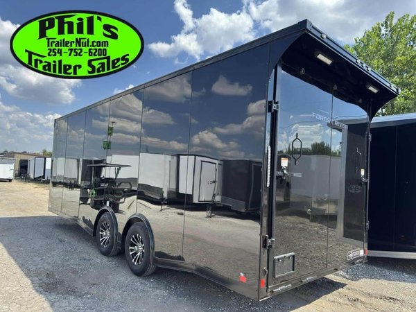 28' ENCLOSED CAR HAULER COMMERCIAL GRADE TRAILER  for Sale $17,999 