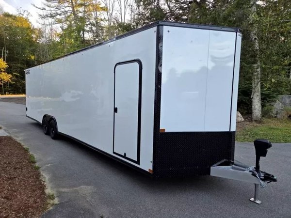 NEW Enclosed 8.5x32 Aluminum-Frame Race Car Trailer by Nitro  for Sale $25,999 