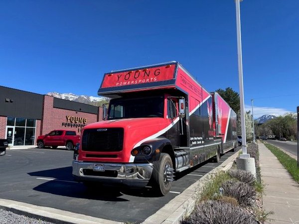 2003 FREIGHTLINER FL112 AND TRAILER 