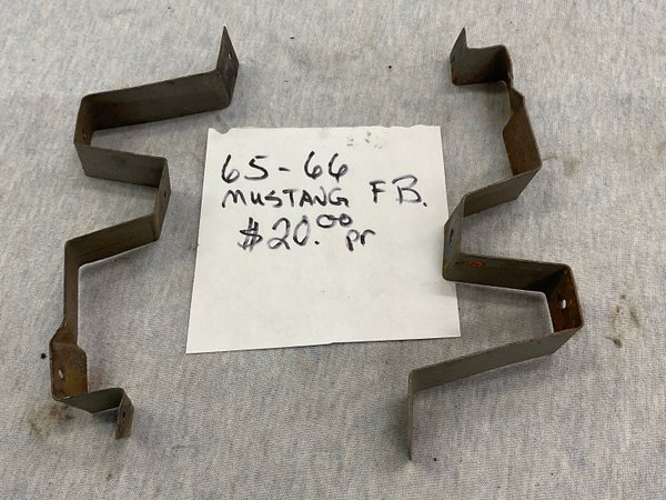 1965/66 Mustang FastBack rear panel brackets(Aldergrove BC)