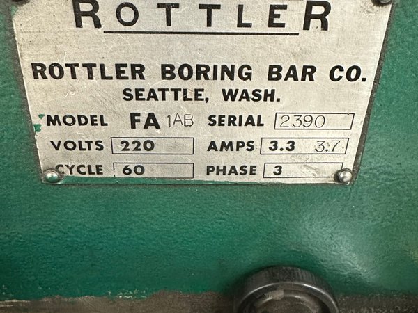 Boring Bar Rottler  for Sale $6,900 