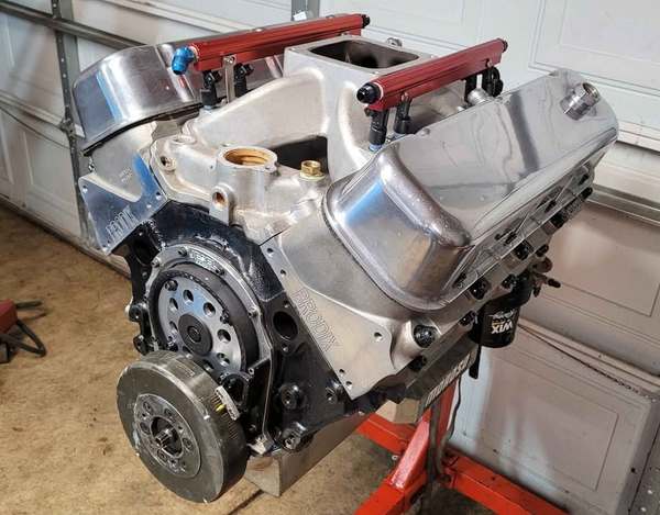 BBC 454 .30 over complete engine 460ci Brodix heads   for Sale $6,500 