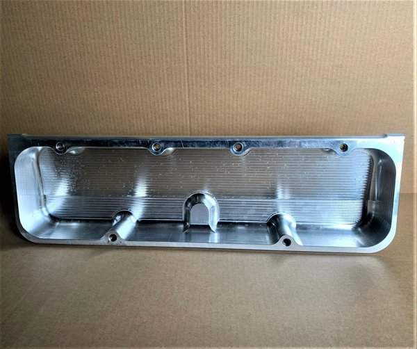 Brodix 10 Degree SBC Billet Aluminum Valve Covers w/ Oilers for Sale in