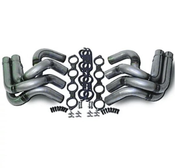 Dynatech 760-92410 Weld Up Headers BBC 2-1/4" to 2-3/8" 