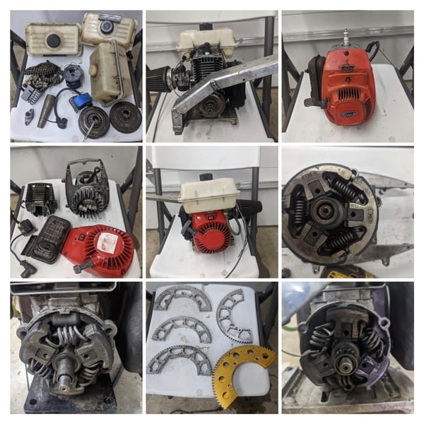 FS/FT:(4) Comer C50 engines and parts