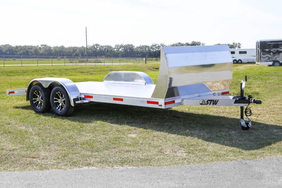 2020 STW Open Car Hauler with Aluminum Wheels and Air Dam for Sale in