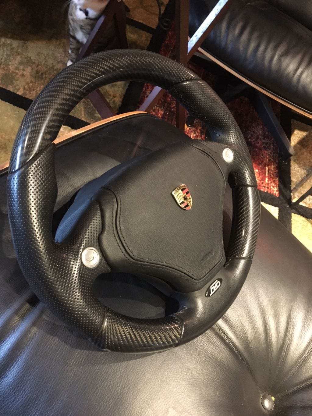 Accessories - FS: Porsche FVD German carbon fiber airbag steering wheel & shift knob - $2000 - Used - 1999 to 2004 Porsche 911 - Wheat Ridge, CO 80033, United States