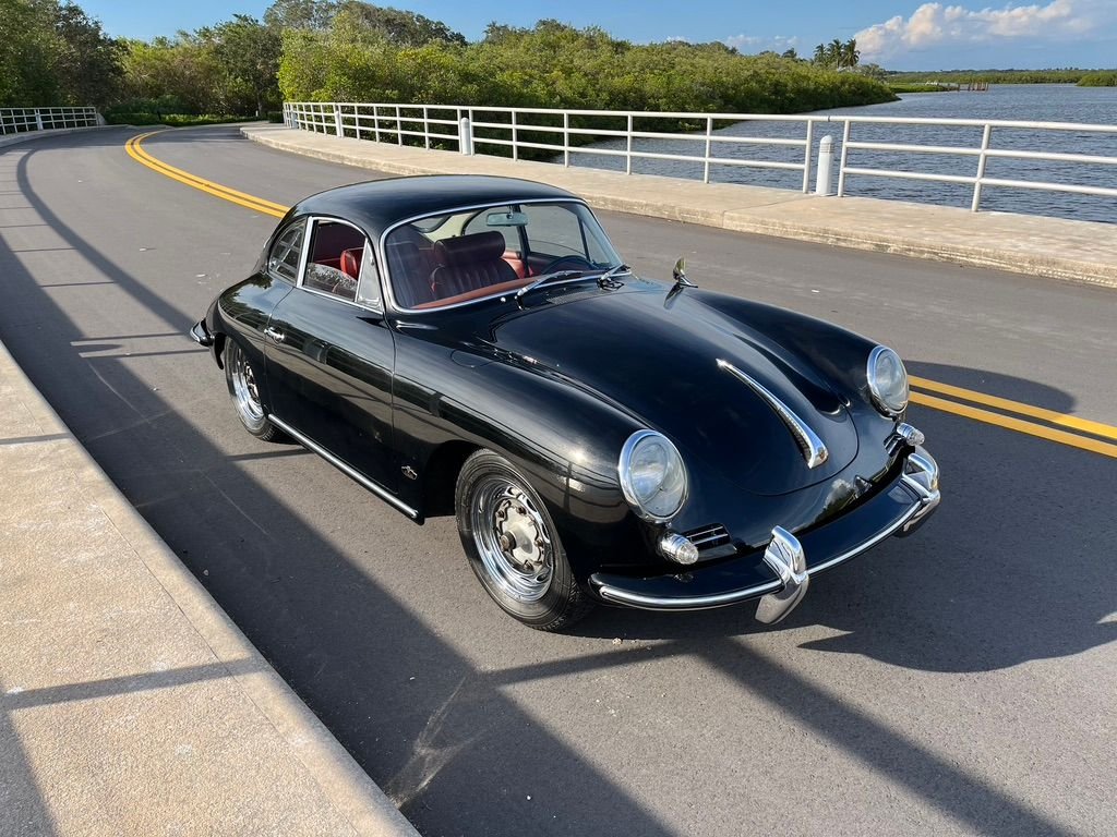 1963 Porsche 356B - 1963 356B Super 90, Original and Unrestored, 22-Years Owned - Used - VIN xxxxxxxxxxx212765 - 92,000 Miles - 4 cyl - 2WD - Manual - Coupe - Black - Vero Beach, FL 32963, United States