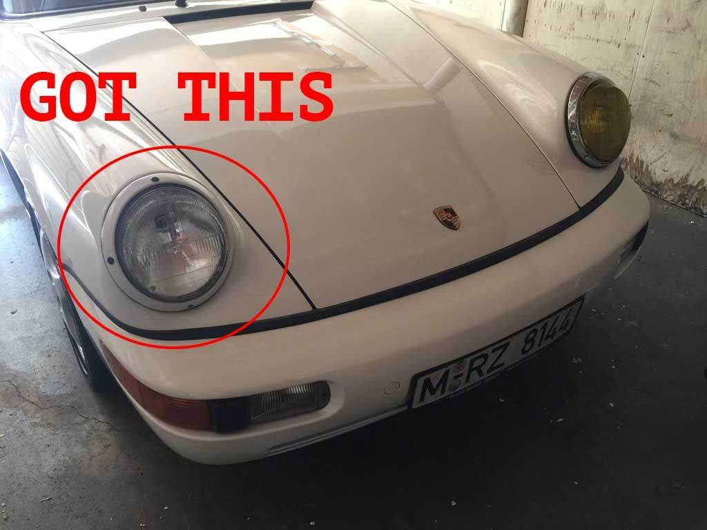 H5 vs H4 Headlight Ring Rennlist Porsche Discussion Forums