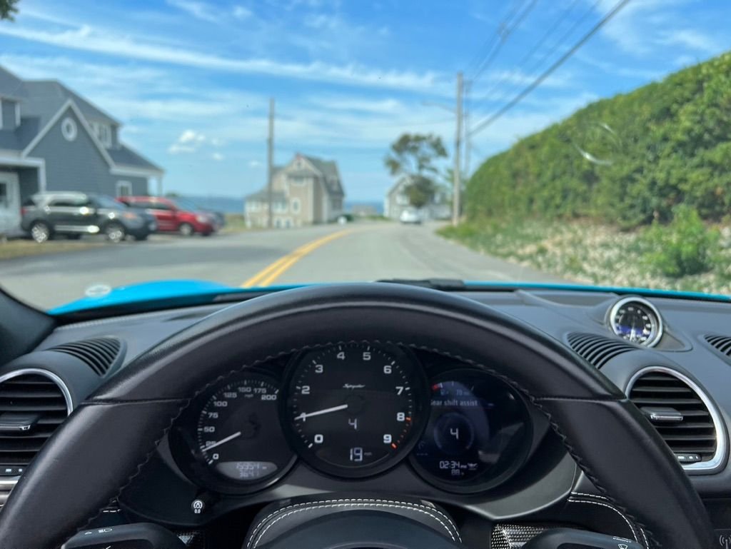 2021 Porsche 718 Spyder - '21 718 Spyder, Miami Blue, PCCB, LWBS, Burmester, Full PPF, CPO until 12/26 - Used - VIN WP0CC2A87MS240130 - 16,800 Miles - 6 cyl - 2WD - Manual - Convertible - Blue - Marlborough, MA 01752, United States