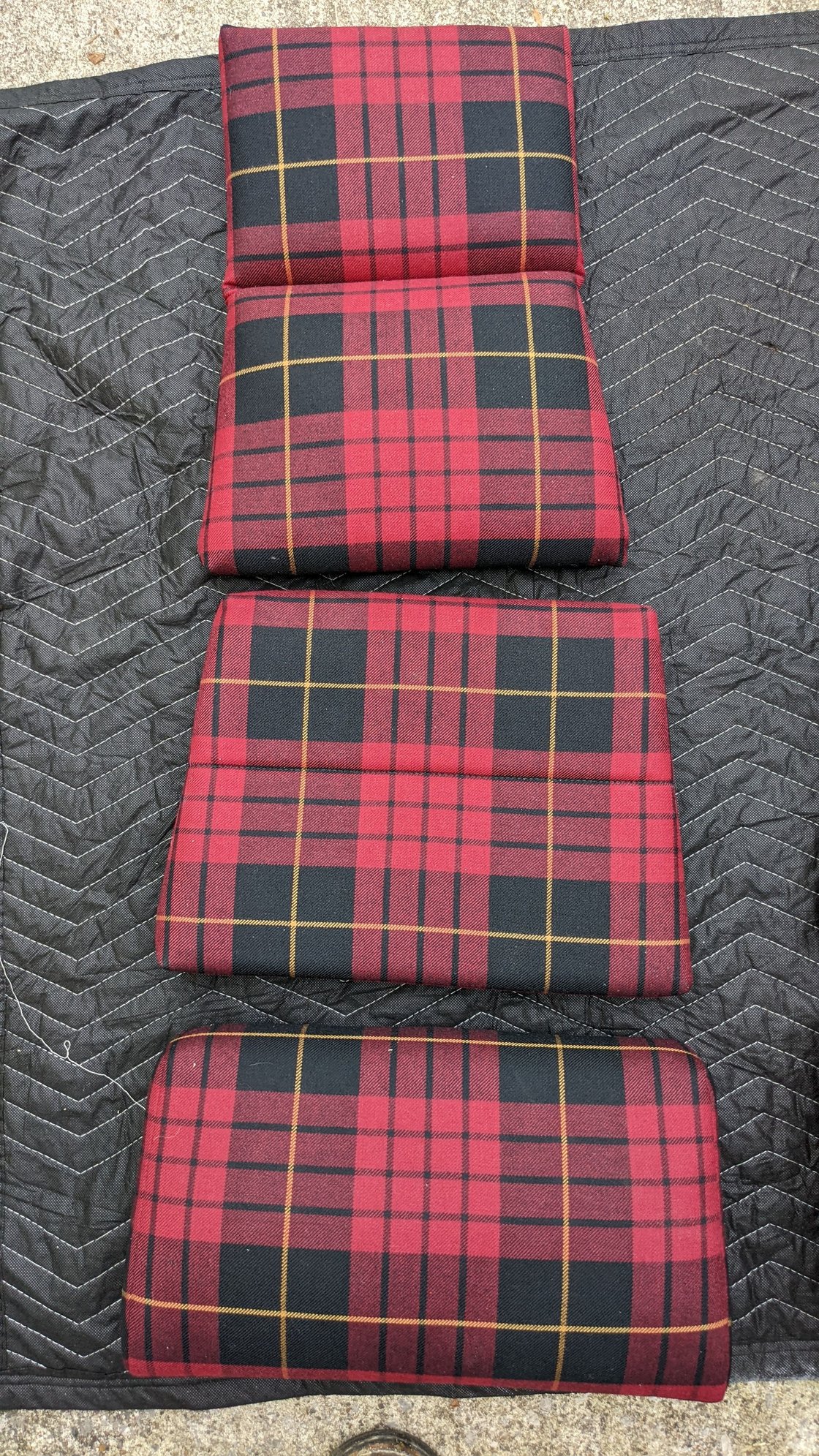 Interior/Upholstery - New tartan seat inserts/pads - New - 0  All Models - Bloomington, IN 47408, United States