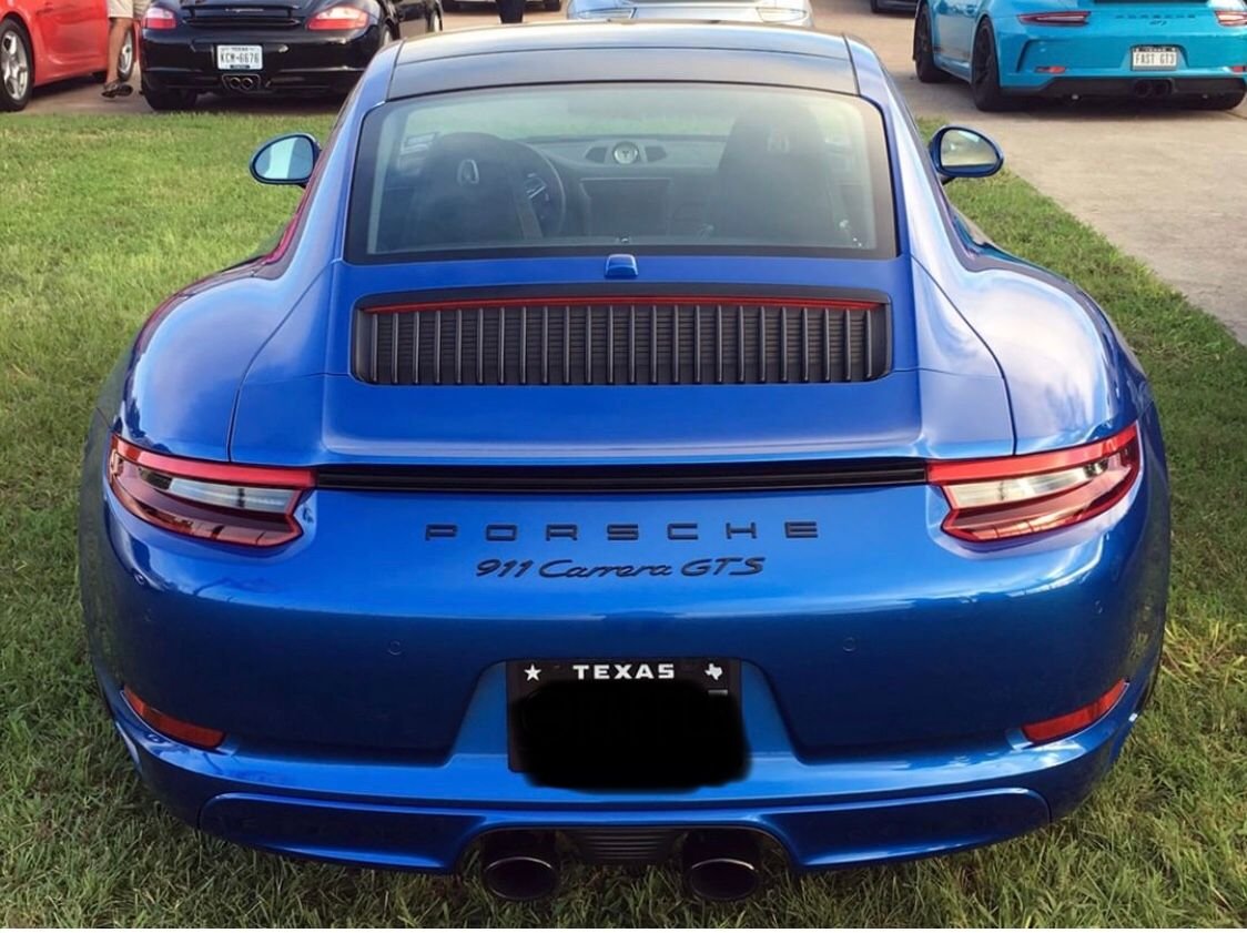 2018 Porsche 911 - 2018 911 Carrera GTS Coupe, Sapphire Blue Metallic, Agate Grey Leather, PDK - Used - VIN WP0AB2A92JS123764 - 6,100 Miles - 6 cyl - 2WD - Automatic - Coupe - Blue - Flower Mound, TX 75028, United States