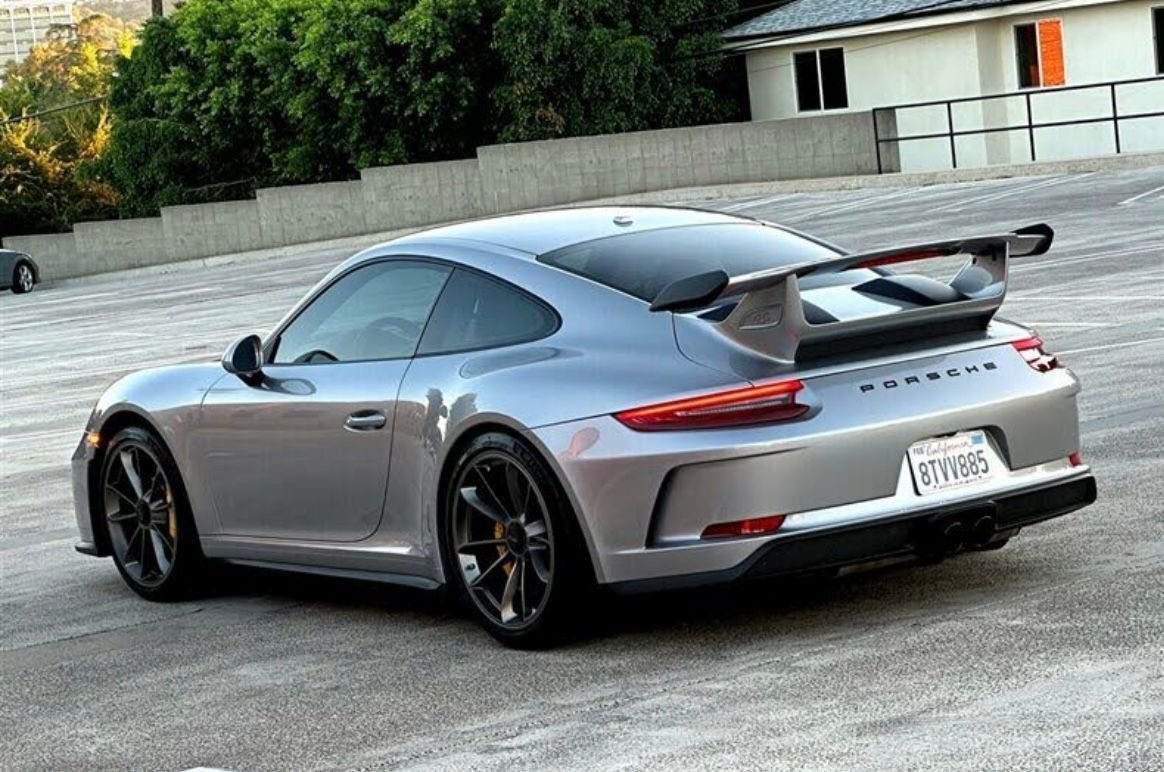 2018 Porsche GT3 - 2018 Porsche GT3 - Manual; Ceramic brakes; GT Silver; $189,995; modified exhaust - Used - VIN WP0AC2A90JS174919 - 9,589 Miles - 6 cyl - 2WD - Manual - Coupe - Silver - Los Angeles, CA 91436, United States