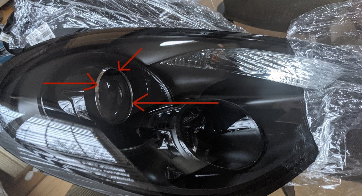 Cracked lens on front camera…common? - Rennlist - Porsche