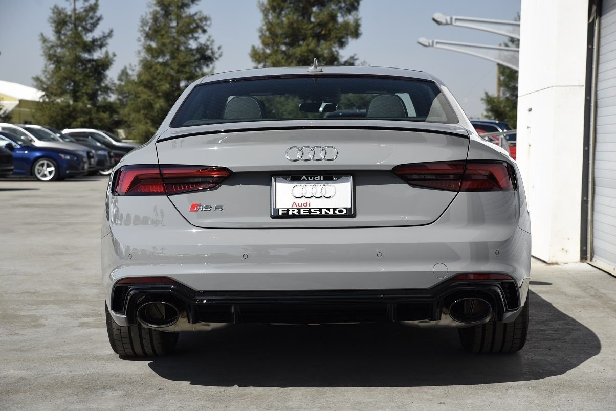 2018 Audi RS5 - Audi RS5 Nardo Grey available at Audi Fresno - New - VIN WUAPWAF52JA904520 - 6 cyl - AWD - Automatic - Sedan - Gray - Fresno, CA 93650, United States