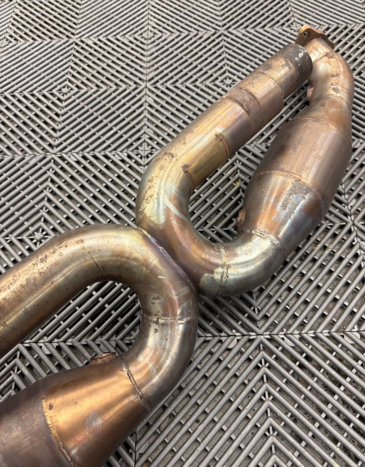 Engine - Exhaust - 996 3.6l FVD Brombacher Sport Cat x-pipe - Used - -1 to 2027  All Models - Belmont, NH 03220, United States