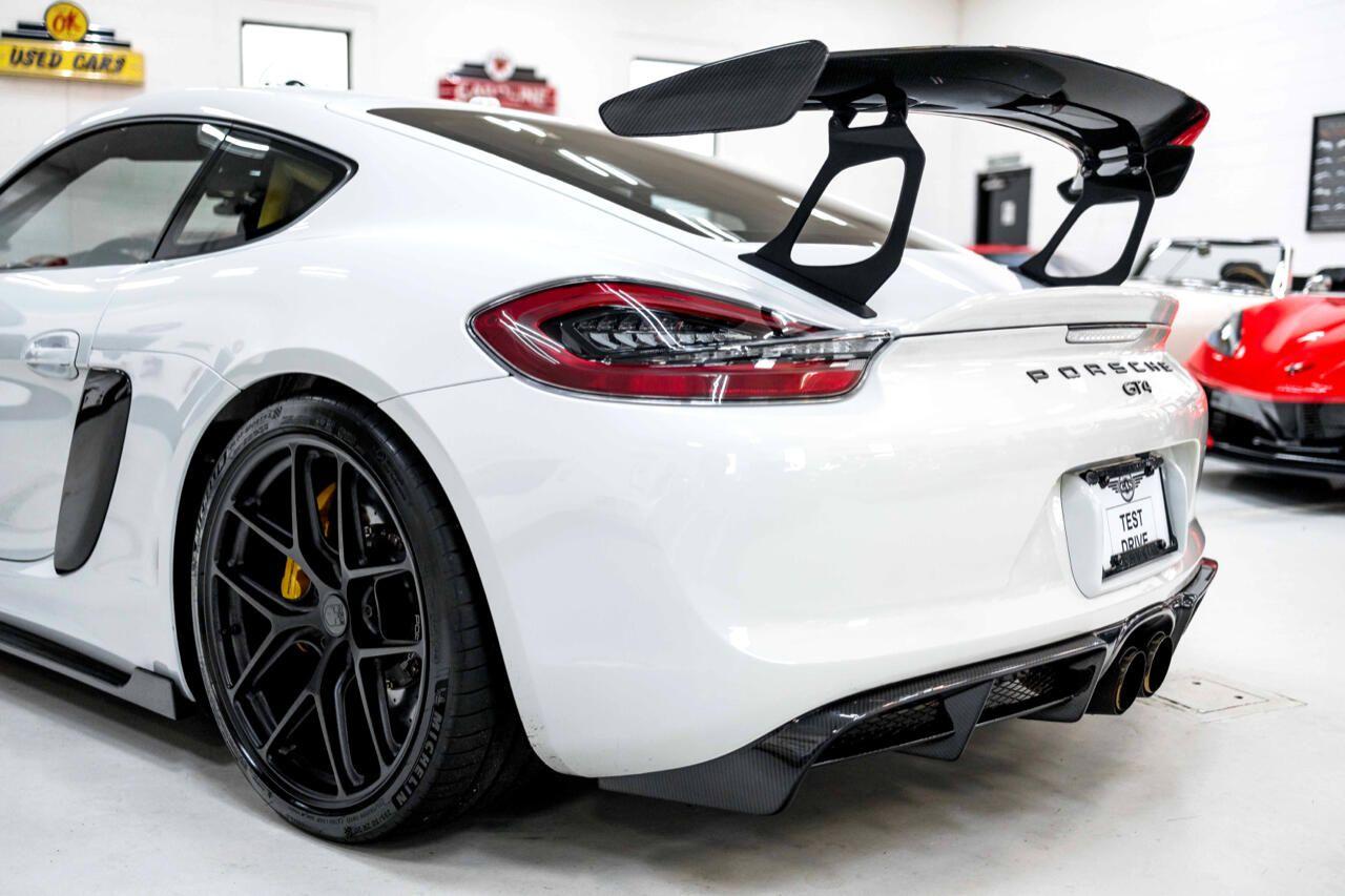 2016 Porsche Cayman GT4 - Porsche Cayman GT4 carrara white, LWB, PCCB, high spec with lots of tasteful mods - Used - VIN WP0AC2A85GK191991 - 6 cyl - 2WD - Manual - Coupe - White - Atlanta, GA 30305, United States