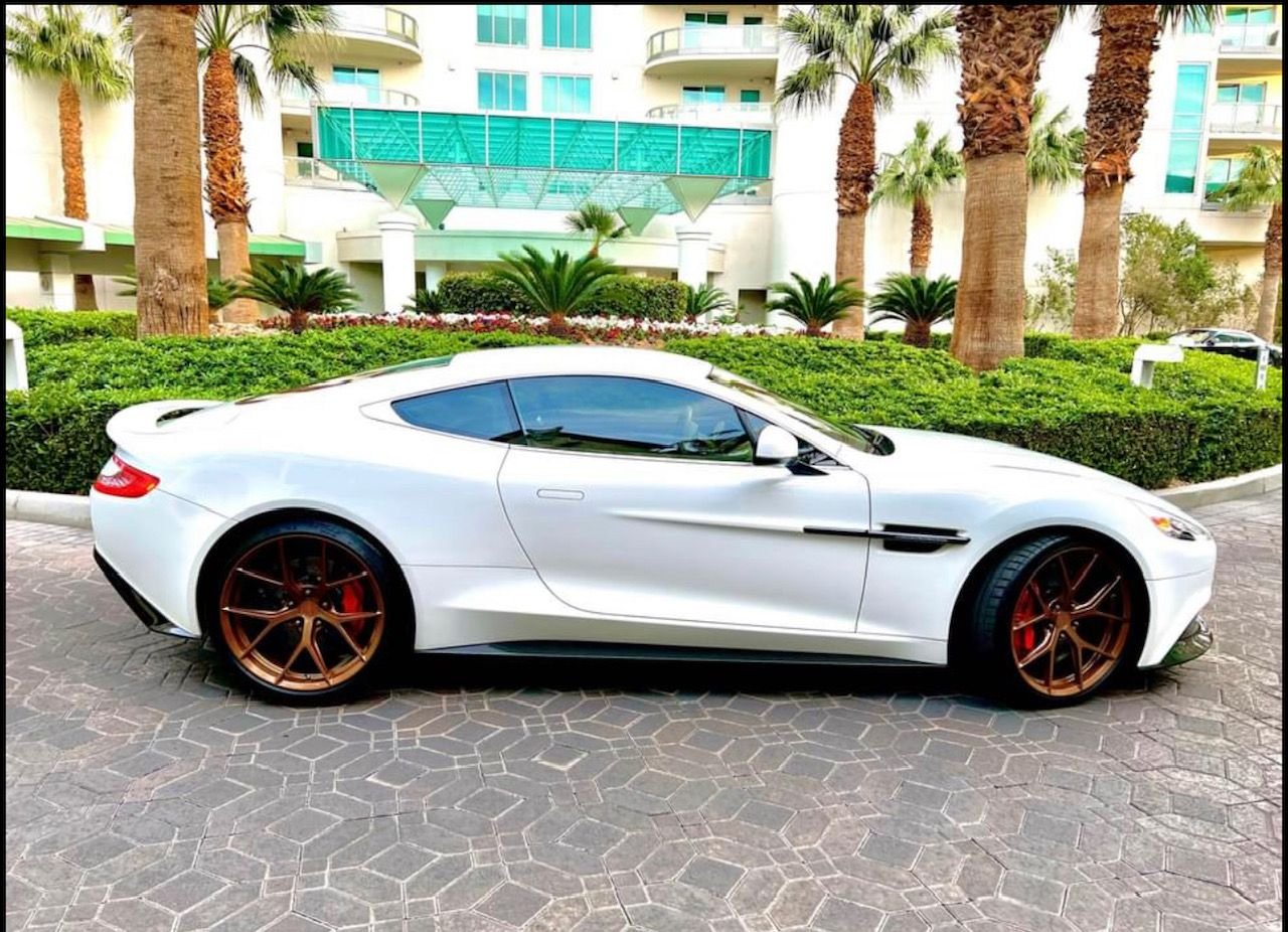 2014 Aston Martin Vanquish - 2014 Aston Martin Vanquish - 11k miles, $311k sticker, VelocityAP exhaust immaculate! - Used - VIN SCFLDCFP7EGJ01690 - 11,900 Miles - 12 cyl - 2WD - Automatic - Coupe - White - Las Vegas, NV 89128, United States