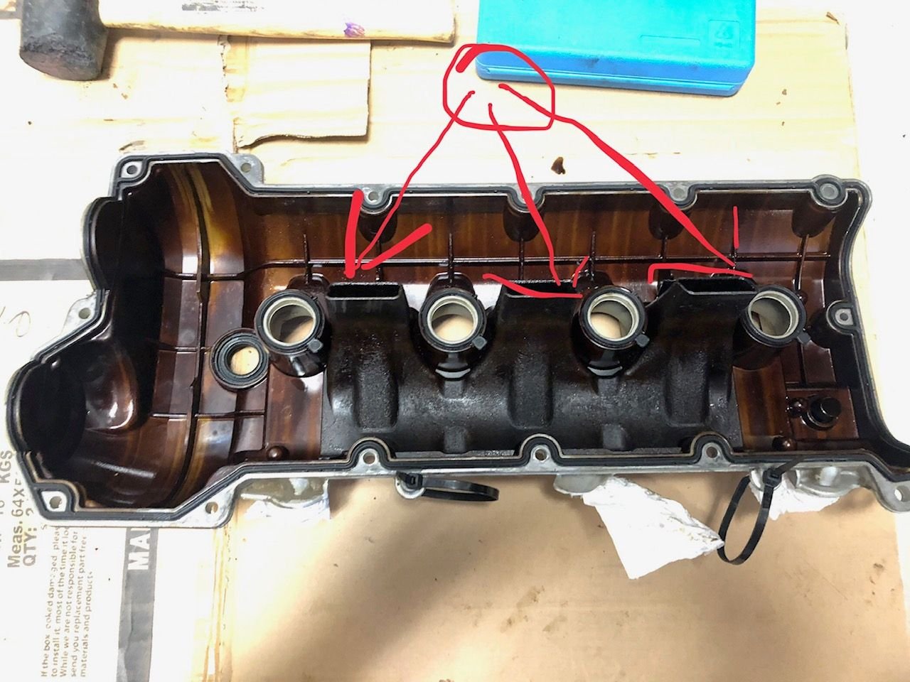 957 Cayenne GTS Valve Cover gasket replacement Rennlist Porsche