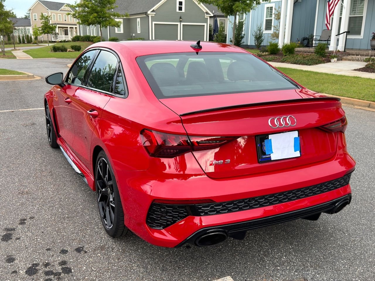2024 Audi RS3 - 2023 Audi RS3 _ Used _ 9K Miles _ Excellent and Like New! - Used - VIN 00000000000000000 - 9,243 Miles - 5 cyl - AWD - Automatic - Sedan - Red - Clemson, SC 29631, United States