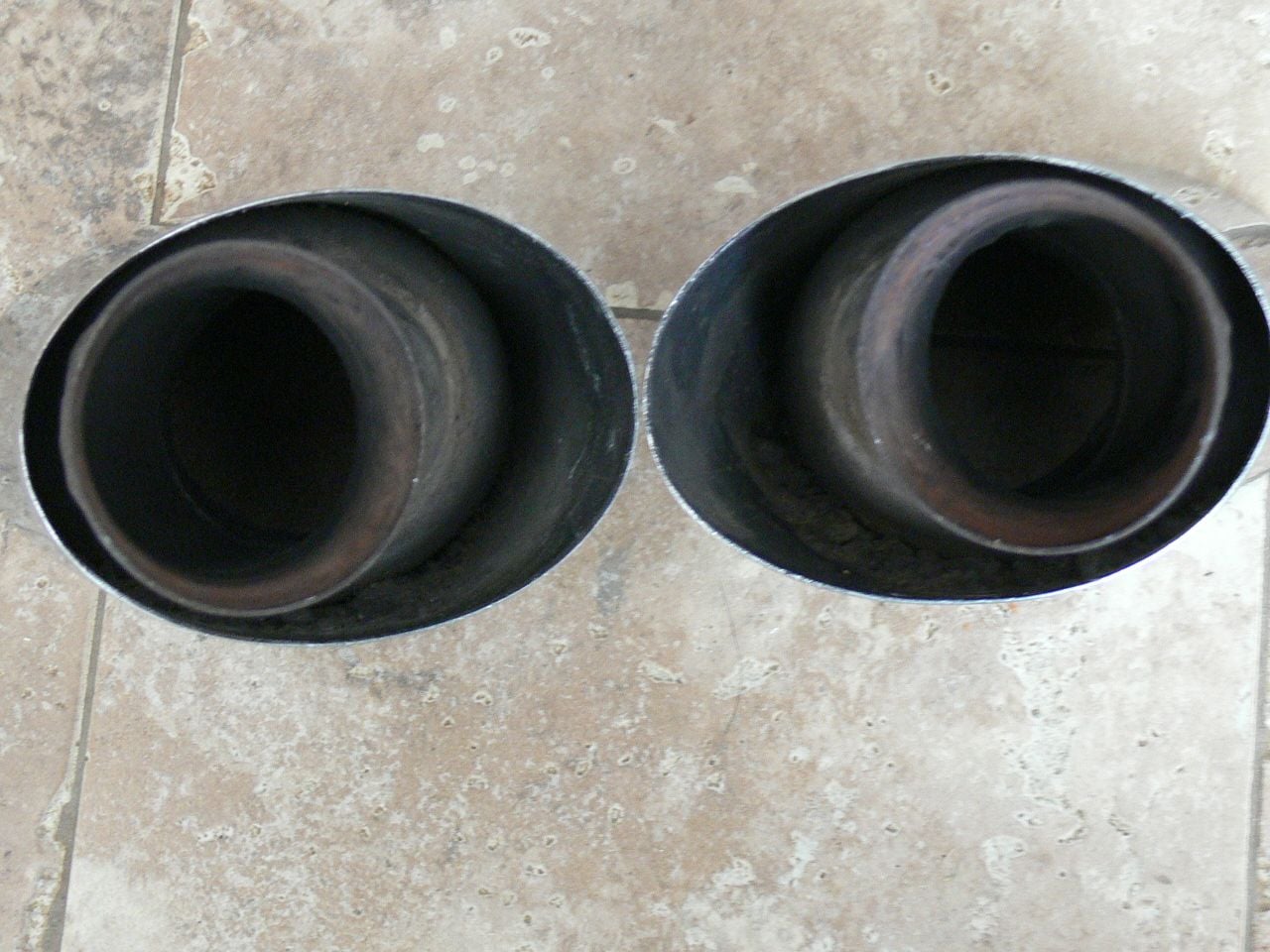 Engine - Exhaust - Porsche 993 Wide Oval Tips for C2S or C4S EP7110 - Used - 1996 to 1998 Porsche 911 - Agoura Hills, CA 91301, United States
