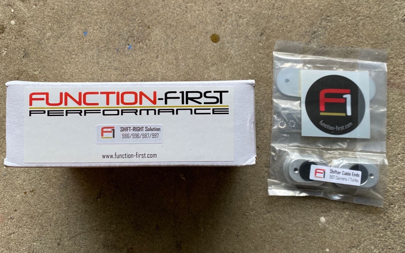 Accessories - 997 Function First Shift Right Solution and Shifter Cable Ends - New - 2005 to 2012 Porsche Carrera - El Segundo, CA 90245, United States