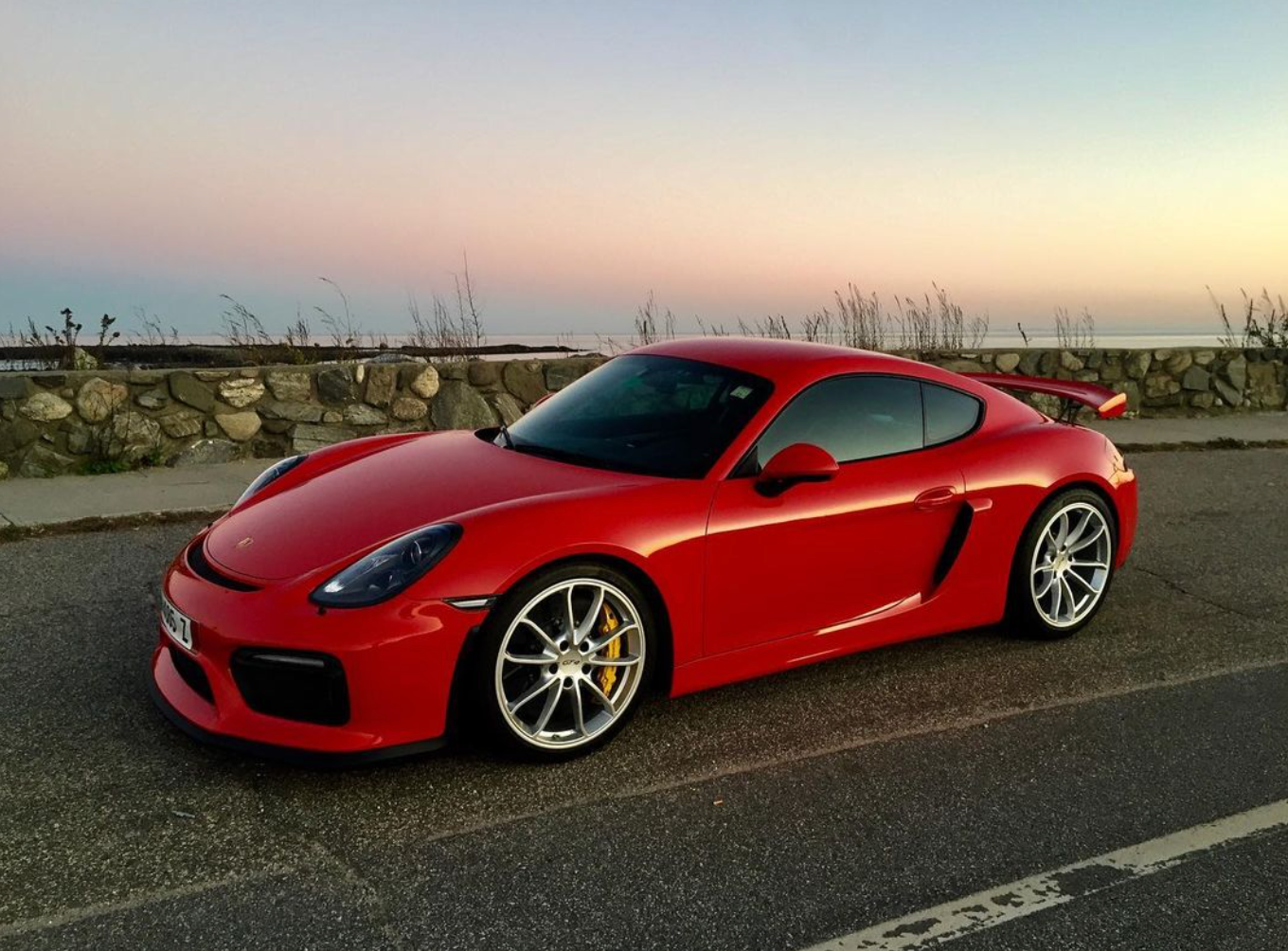 2016 Porsche Cayman GT4 - 2016 GT4 DeMan 4.5L Single Owner For Sale - Used - VIN WP0AC2A8XGK192490 - 26,500 Miles - 6 cyl - 2WD - Manual - Coupe - Red - North Hampton, NH 03862, United States