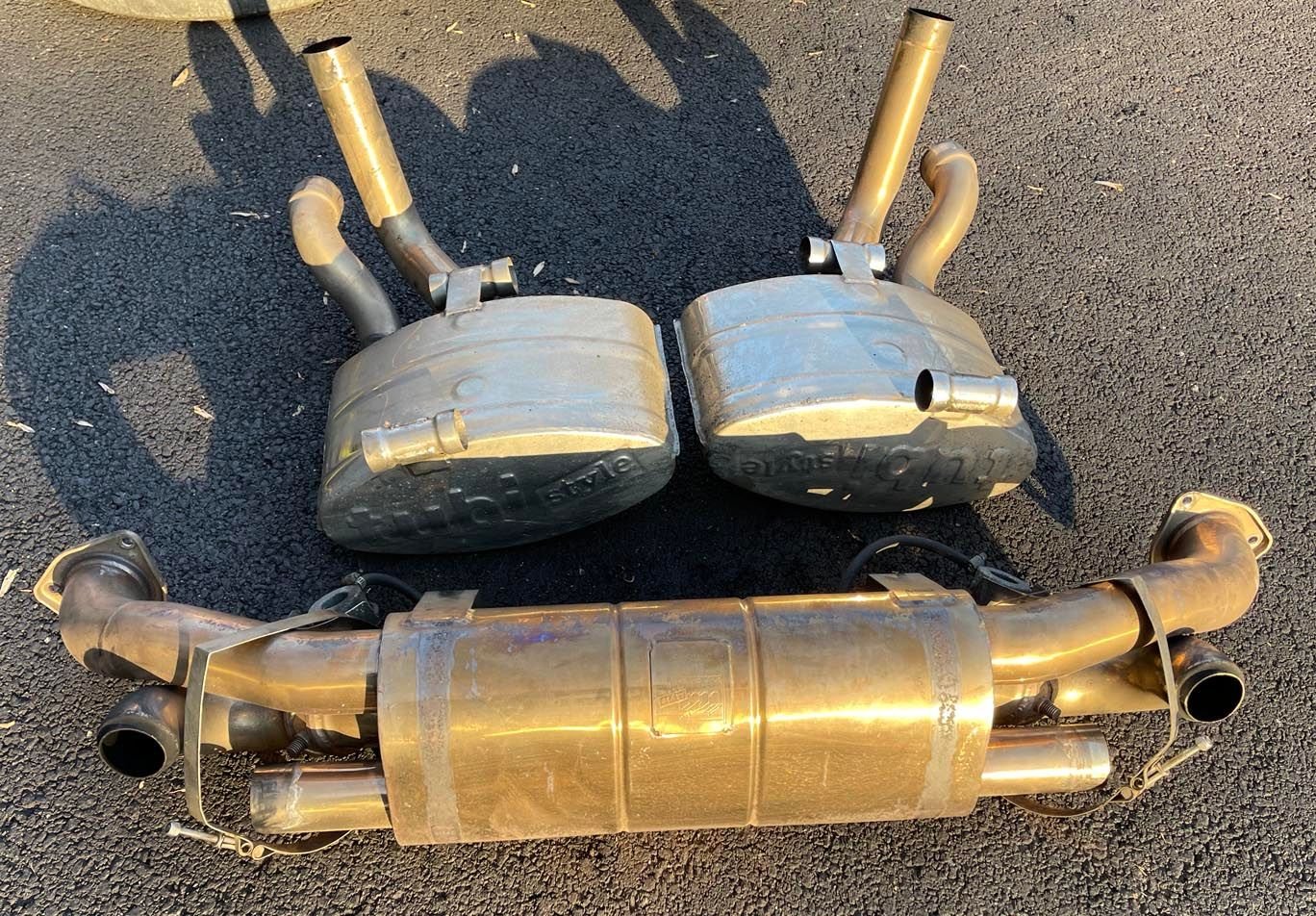 Engine - Exhaust - Tubi Exhaust for 991.1 S, Cat-Back (3 pieces) - Used - 2012 to 2016 Porsche 911 - Alexandria, VA 22309, United States