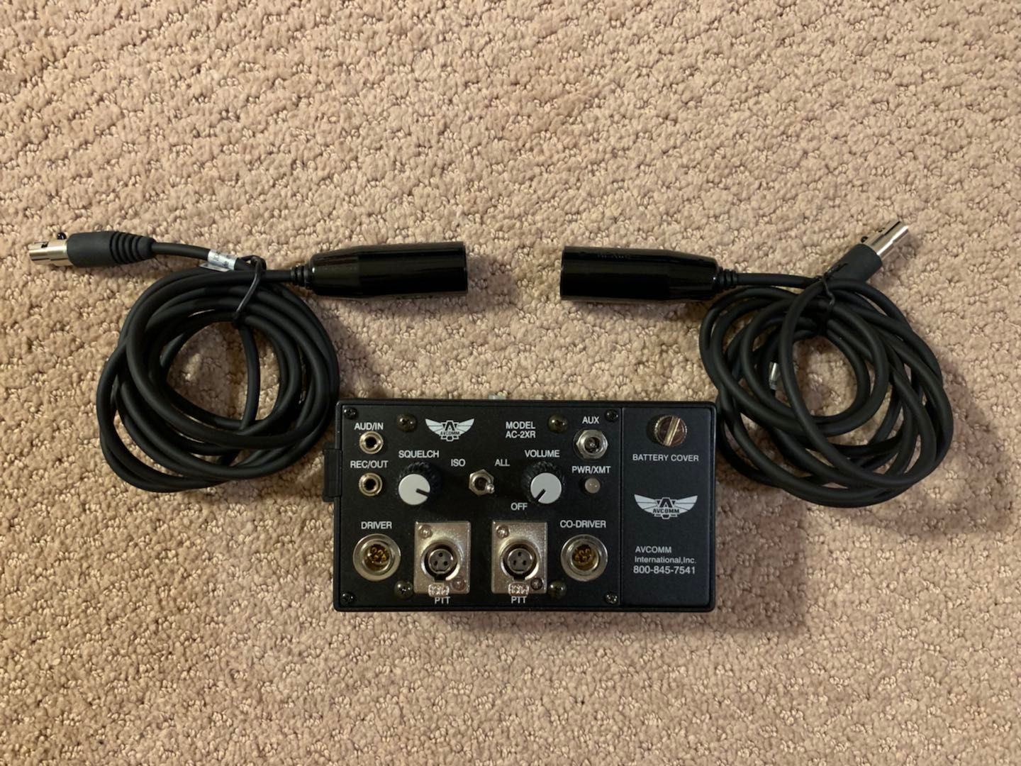 Audio Video/Electronics - For Sale: AVCOMM Model AC-2XR Portable Intercom - Used - All Years Any Make All Models - Santa Monica, CA 90404, United States