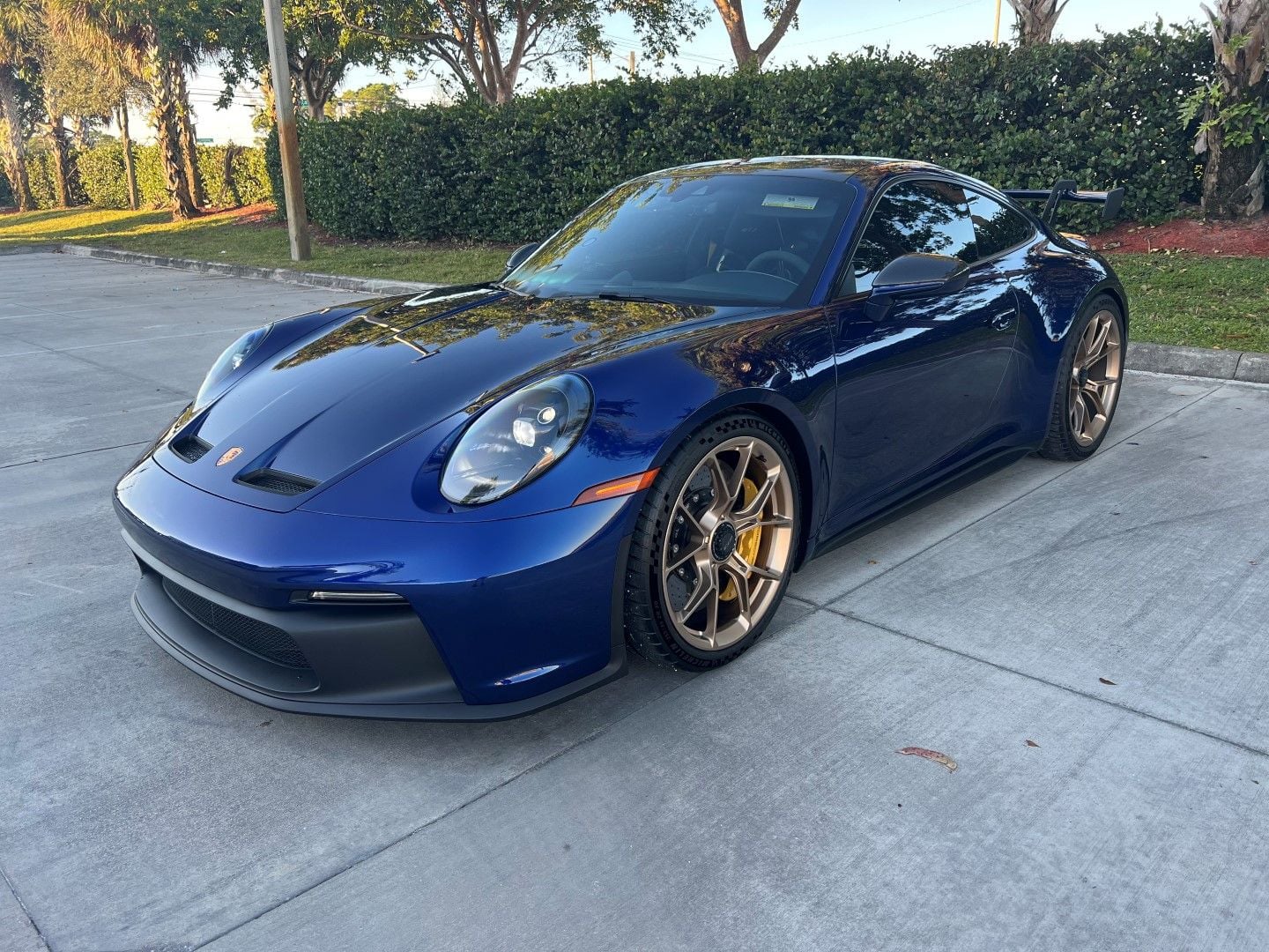 2021 Porsche 911 - 2022 Porsche 911 GT3 Gentian Blue full PPF - Used - VIN WP0AC2A95NS268557 - 715 Miles - 6 cyl - 2WD - Manual - Coupe - Blue - Twinsburg, OH 44087, United States