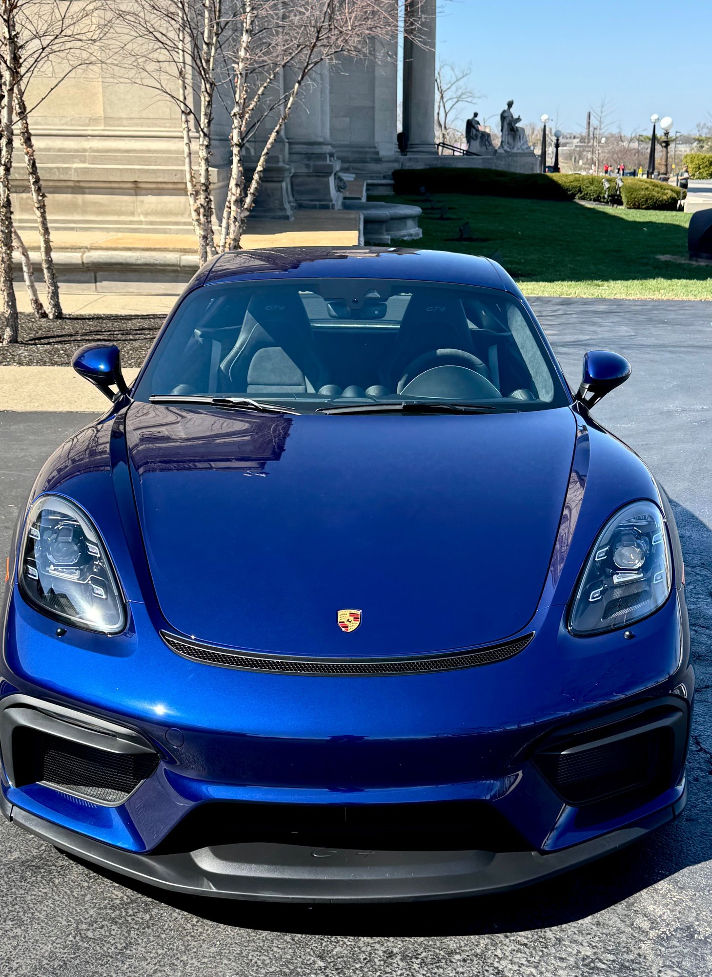 2021 Porsche 718 Cayman - 2021 718 GT4 DeMan 4.5 * PDK * Highly Optioned * No Track Time *  2,400 miles - Used - VIN WP0AC2A80MK289094 - 2,550 Miles - 6 cyl - 2WD - Automatic - Coupe - Blue - Chesterfield, MO 63017, United States