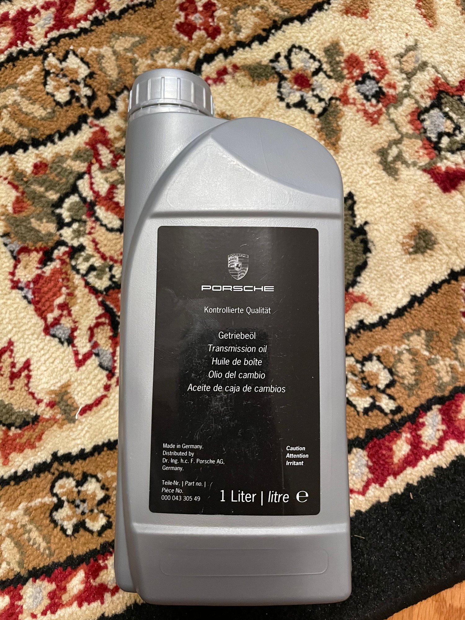 Miscellaneous - Genuine Porsche transmission oil (4 liters) - New - 2005 to 2011 Porsche 911 - Parsippany, NJ 07054, United States
