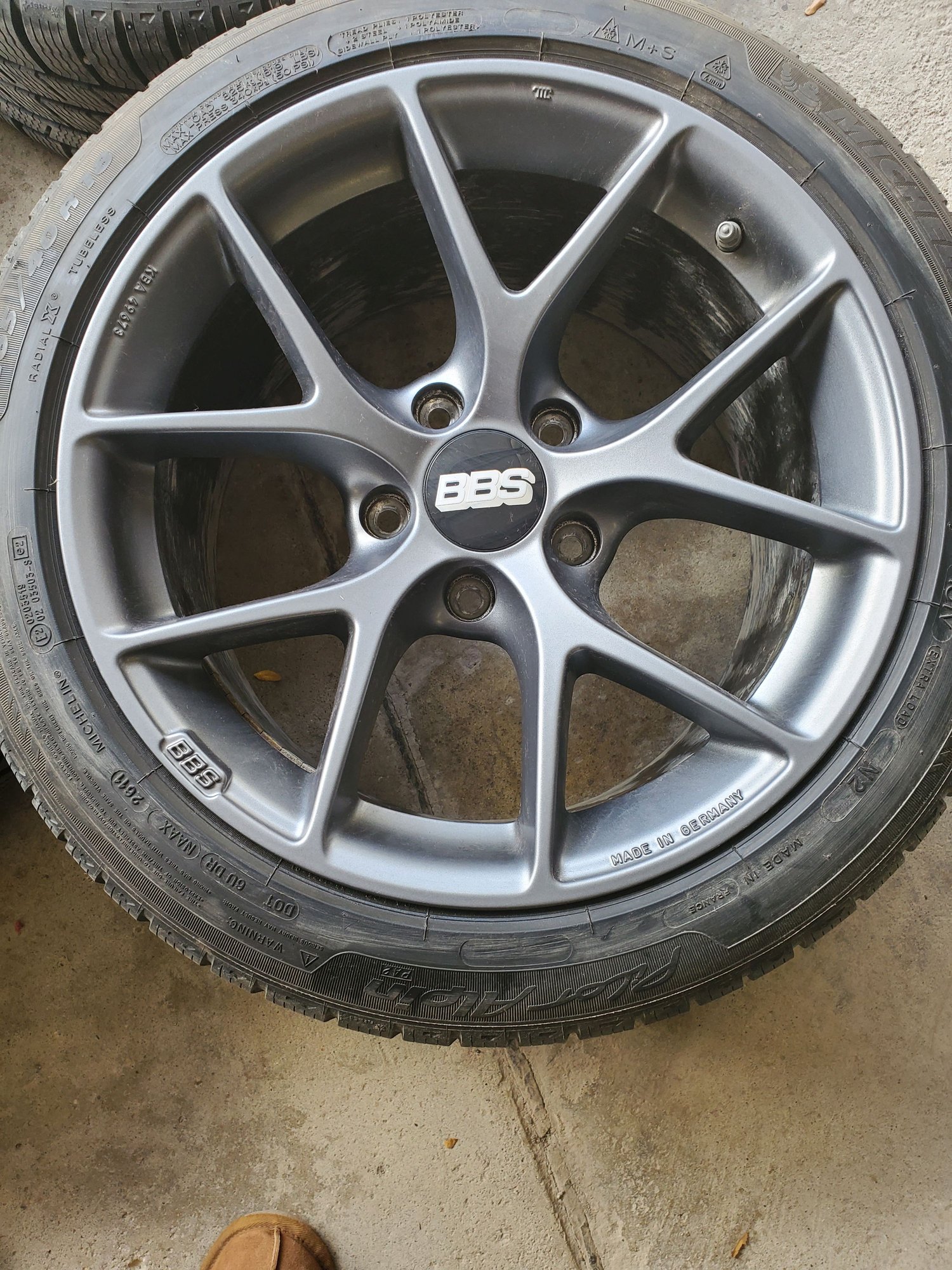 Wheels and Tires/Axles - 996 Turbo or Cayman S BBS SR 18" wheels with Michellin Pilot Alpin PA2 Snow Tires - Used - 2000 to 2005 Porsche 911 - 2006 to 2015 Porsche Cayman - Bloomfield Hills, MI 48302, United States