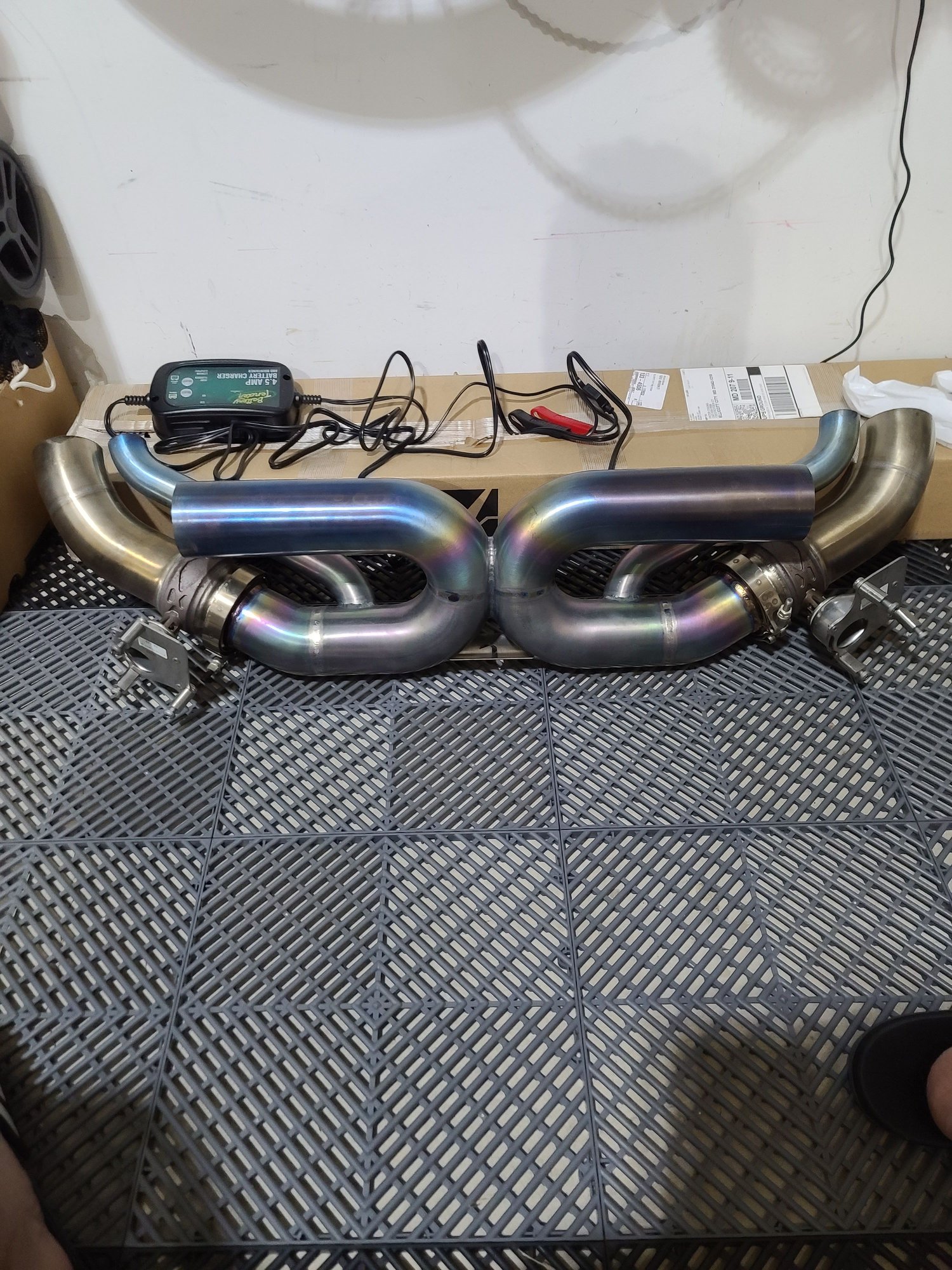 Engine - Exhaust - 992 JCR Valved Titanium Exhaust and Inconel Sports Cats - Used - -1 to 2025  All Models - Ellicott City, MD 21042, United States