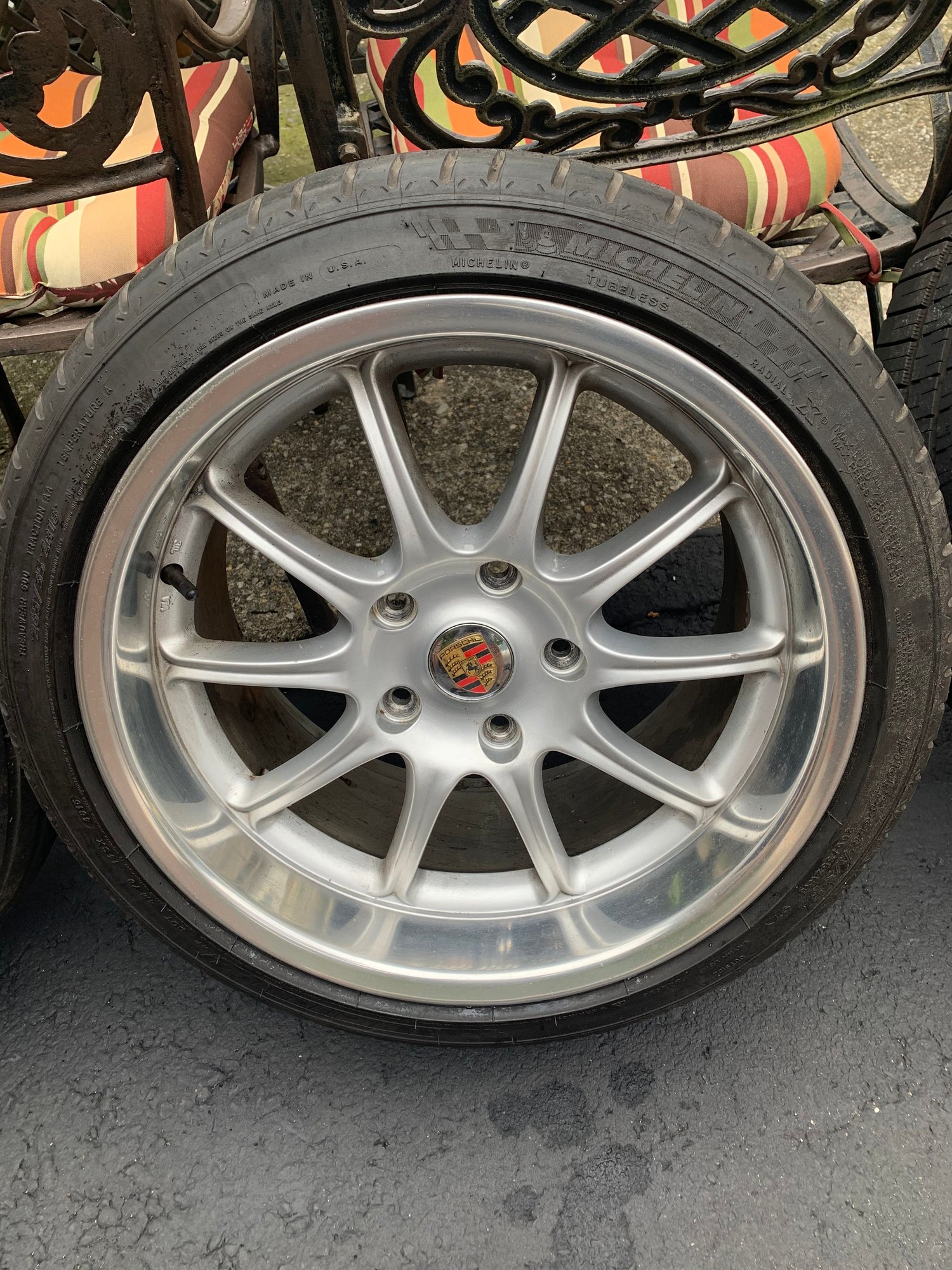 Wheels and Tires/Axles - 18inch 911 Rims and tires , staggered pair. - Used - 1999 to 2020 Porsche 911 - Staten Island, NY 10301, United States