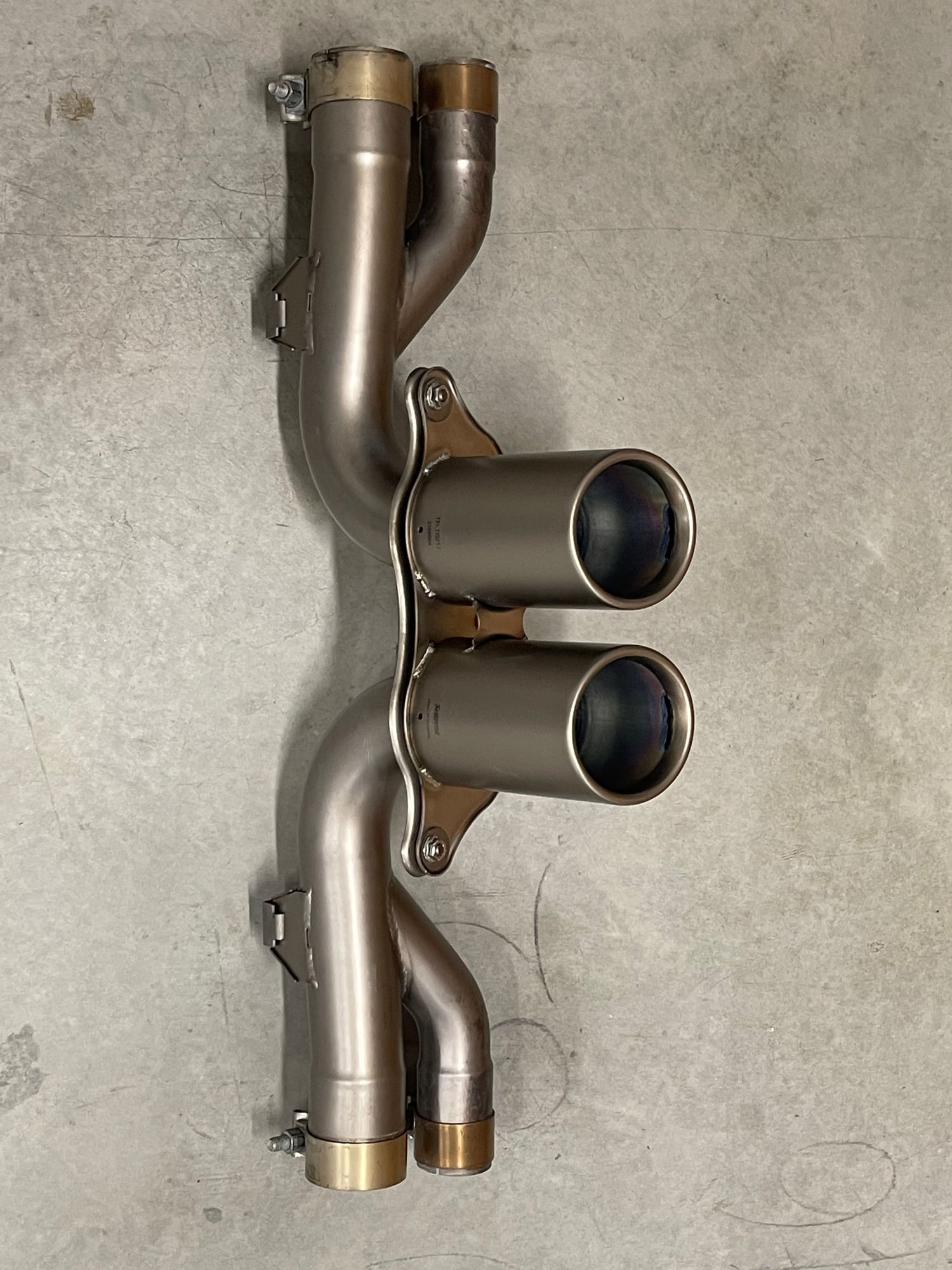 Engine - Exhaust - Akrapovic center bypass with TIPS 991.2 GT3 / GT3RS mint - Used - 0  All Models - So Oc, CA 92707, United States