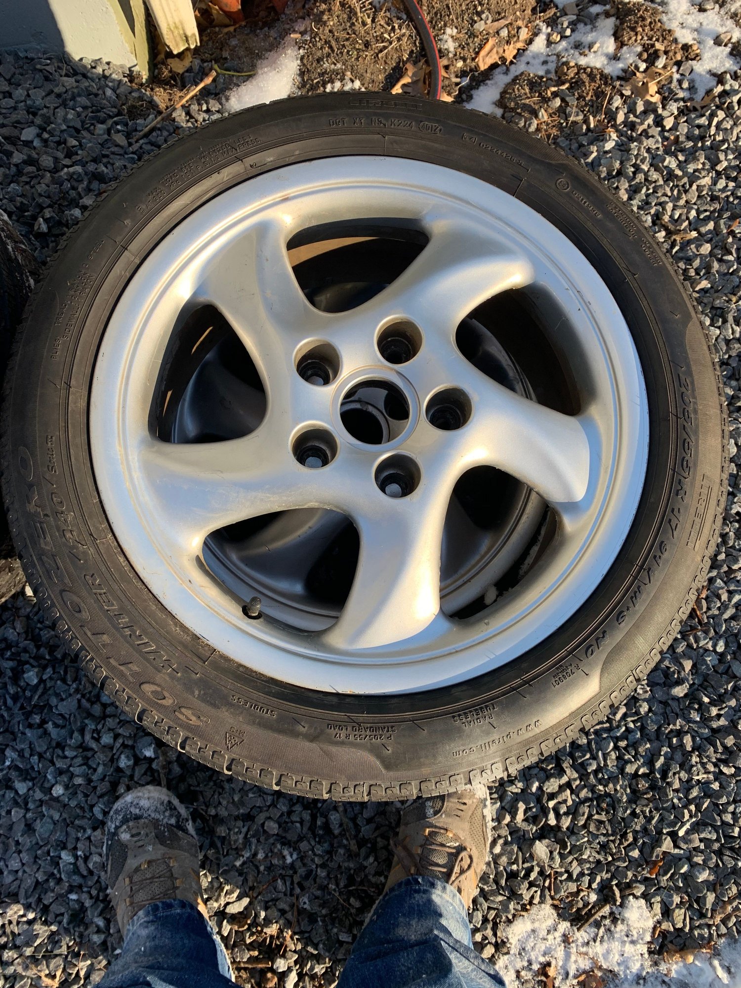 Wheels and Tires/Axles - Boxters and 911 I have 4 brand new snow tires mounted on aftermarket Porsche tires. - Used - 1998 to 2019 Porsche 911 - Methuen, MA 01844, United States