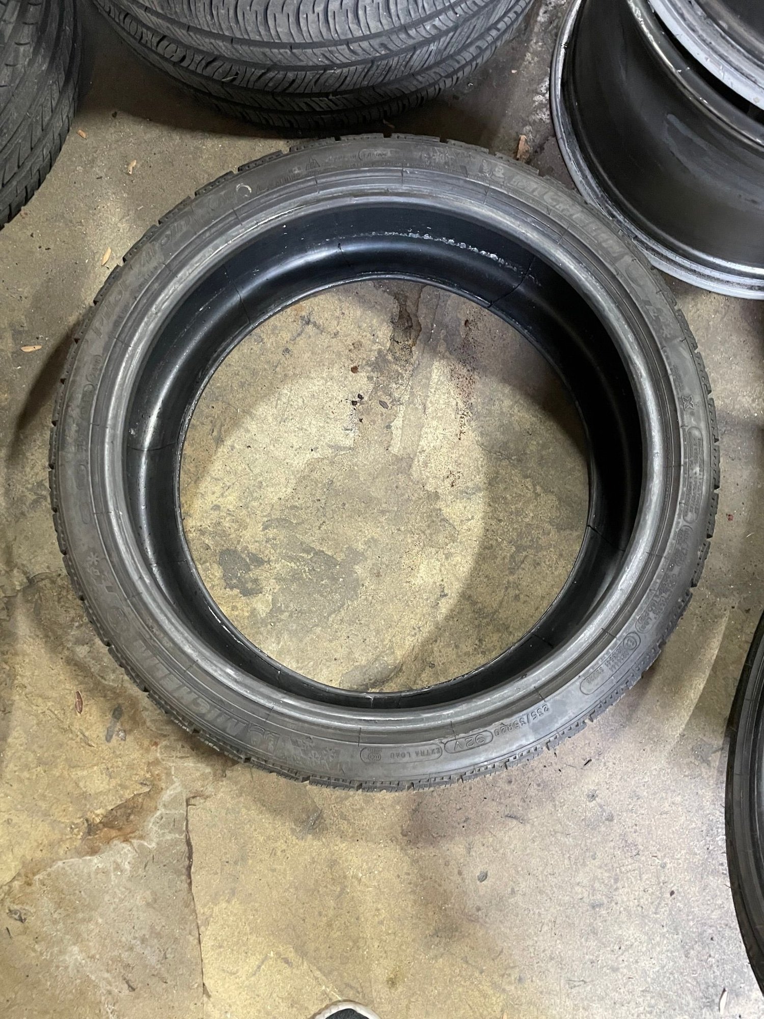 Wheels and Tires/Axles - FS: WINTER TIRES MICHELIN PILOT ALPINE N0 235/35/20 & 295/30/20 - Used - Norridge, IL 60706, United States