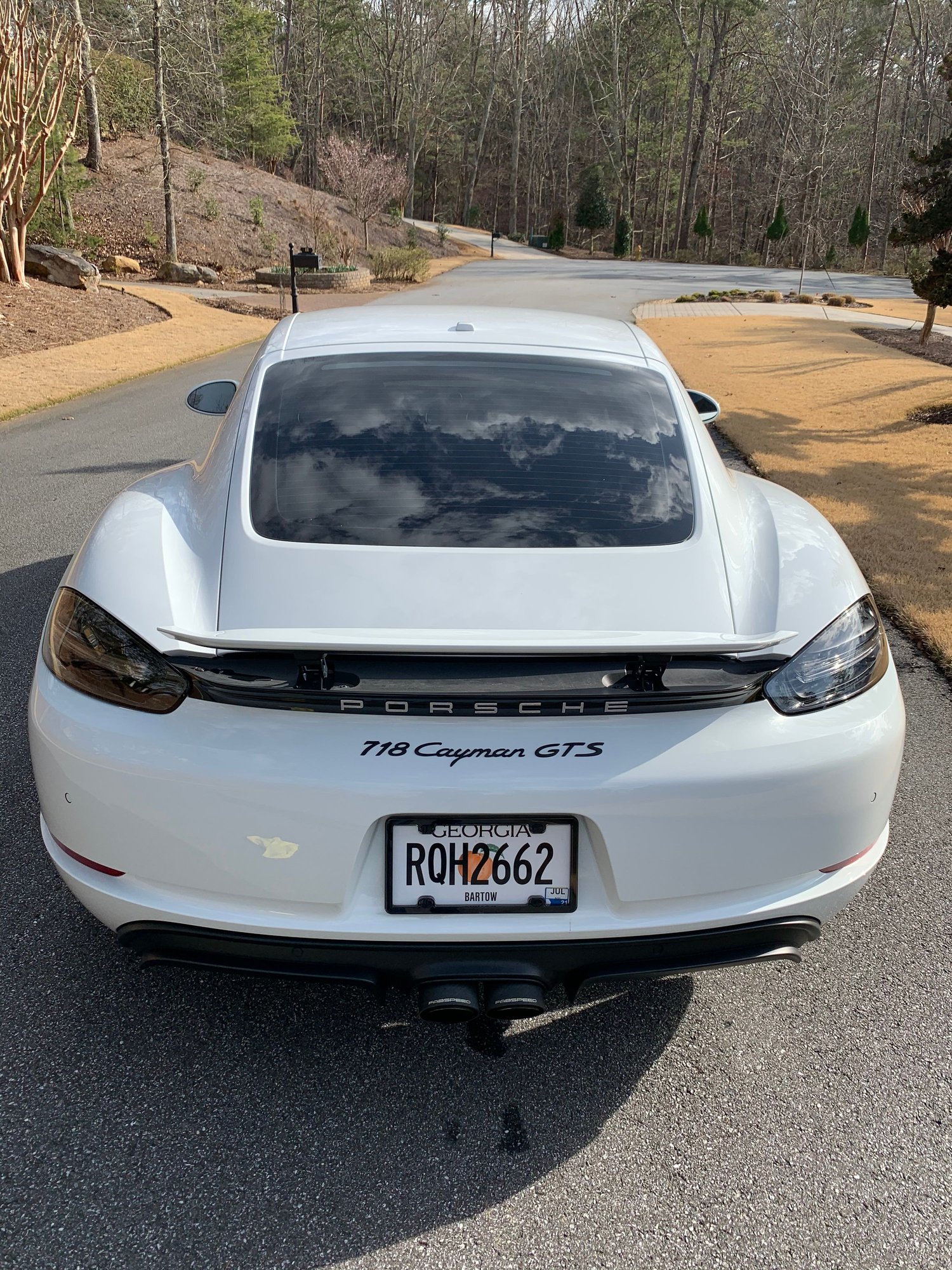 2019 Porsche 718 Cayman - 2019 718 Cayman GTS - Used - VIN WPOAB2A88KS278182 - 3,964 Miles - 4 cyl - Automatic - Coupe - White - Cartersville, GA 30121, United States