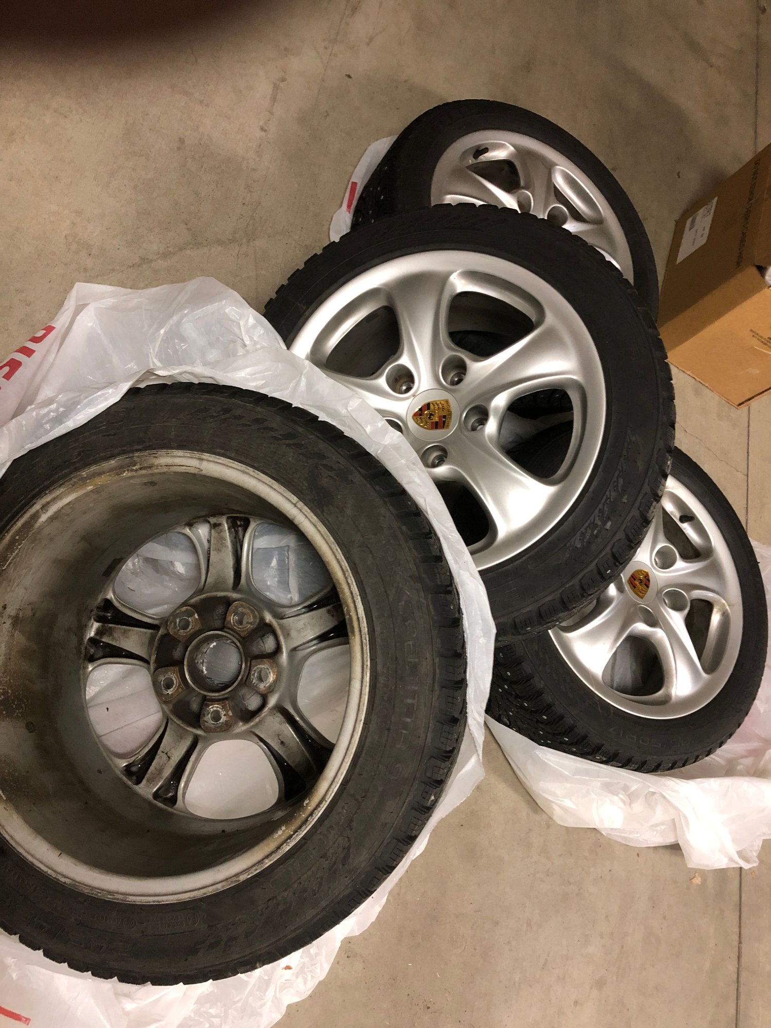 Wheels and Tires/Axles - Porsche 993 996 Nokian Hakkapeliita 9 - New - All Years Porsche 911 - Seattle Or Boise, WA 98074, United States