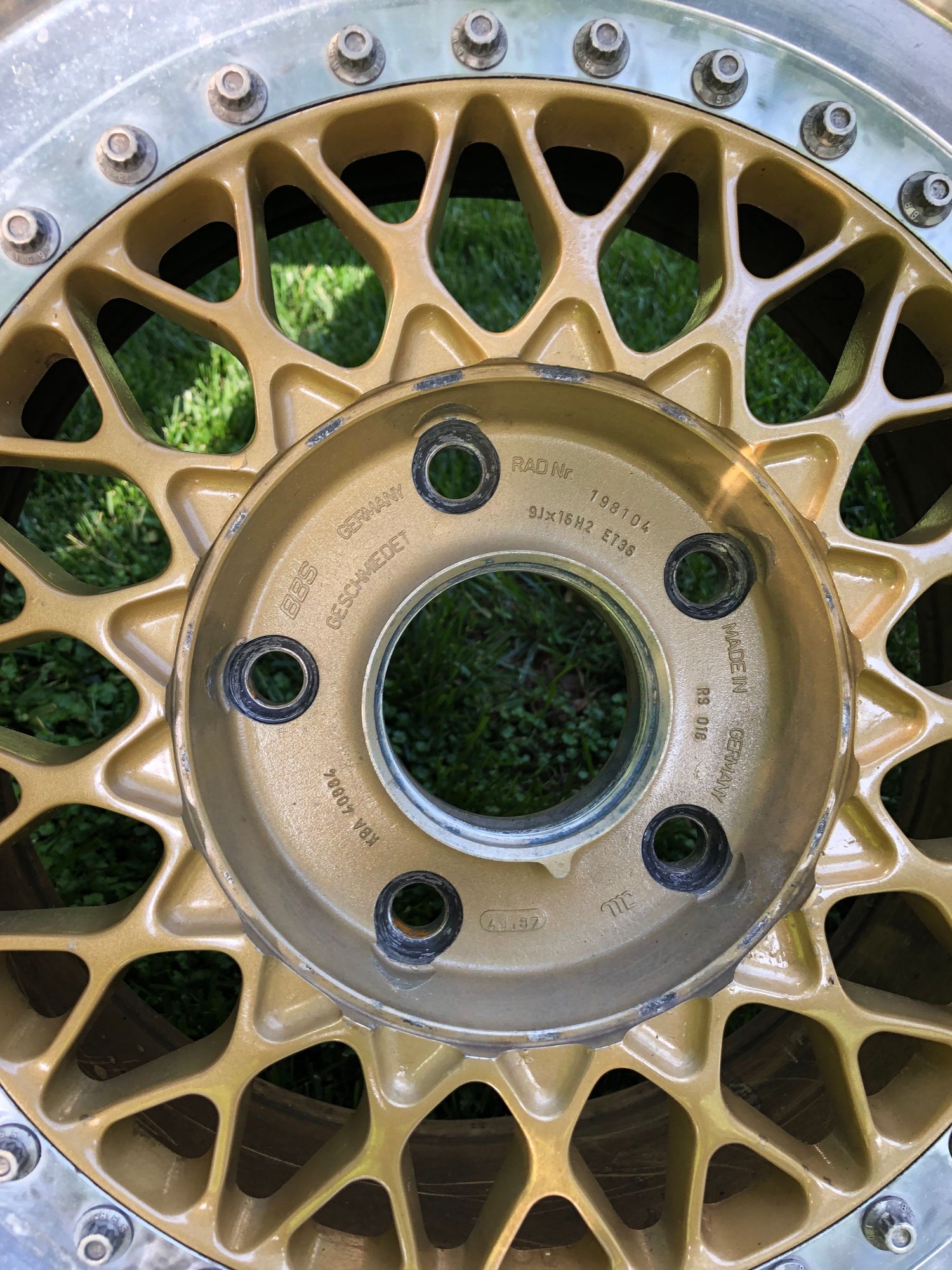 Wheels and Tires/Axles - BBS RS 2x RS017 16x8 ET62 and 2x RS018 16x9 ET36 with tires. 1982 vintage - Used - 1979 to 2000 Porsche 911 - 1979 to 1995 Porsche 928 - Winston-Salem, NC 27106, United States