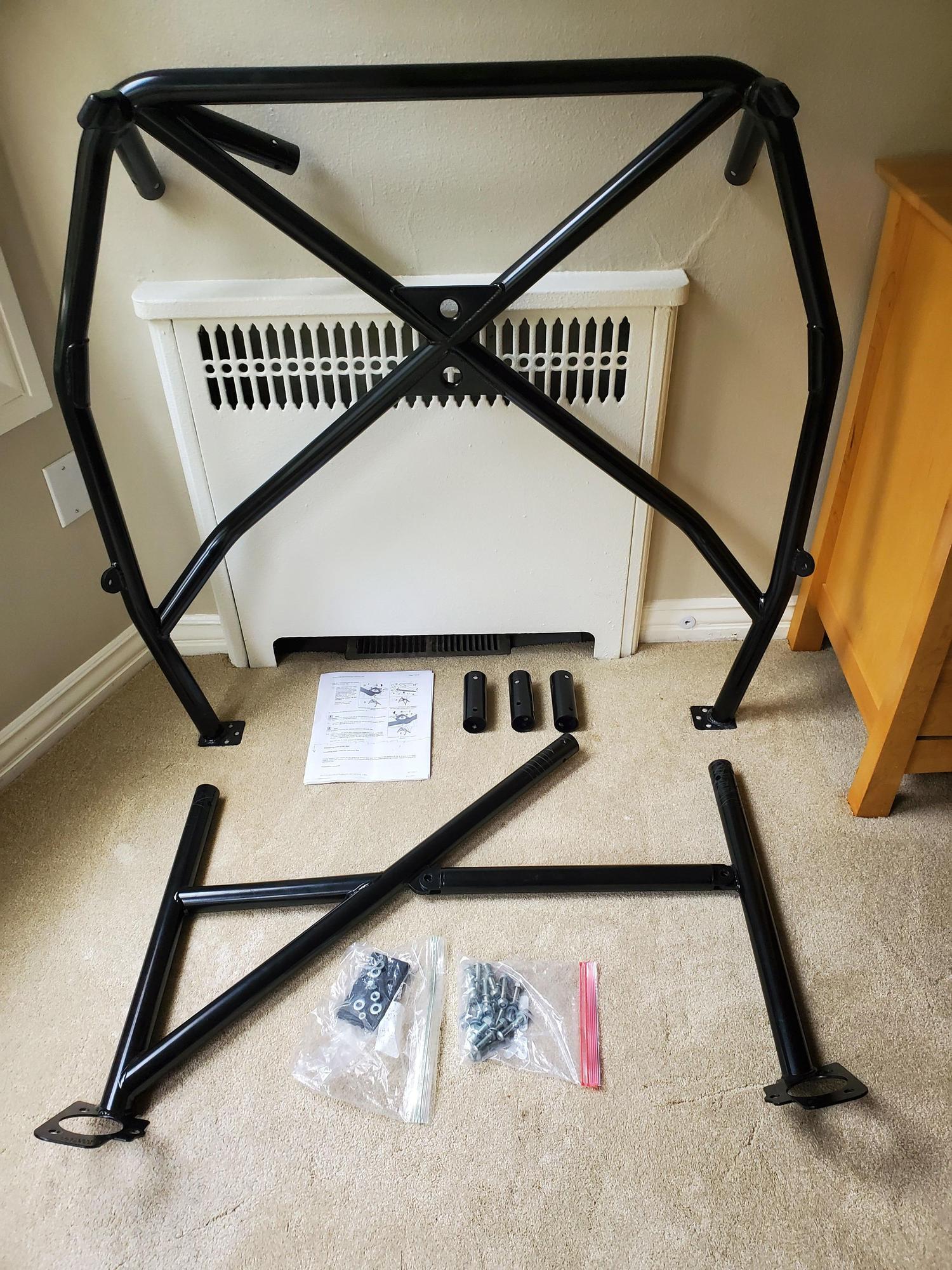 Interior/Upholstery - WTS OEM Clubsport Rear Half Roll Bar Black Pristine - Used - 1999 to 2012 Porsche 911 - San Francisco, CA 94115, United States