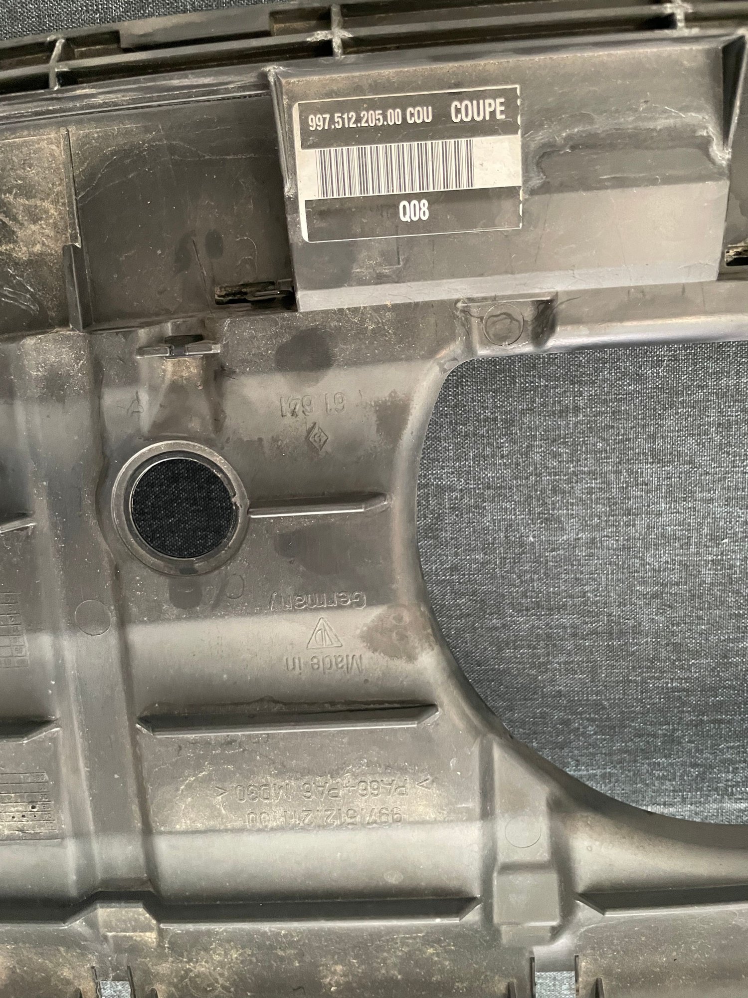 Exterior Body Parts - 997 Deck lid panel with third brake light - Used - 2005 to 2012 Porsche 911 - Fort Lauderdale, FL 33316, United States